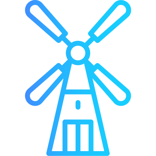 windmühle Generic Gradient icon