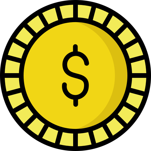 Долар Generic Outline Color иконка