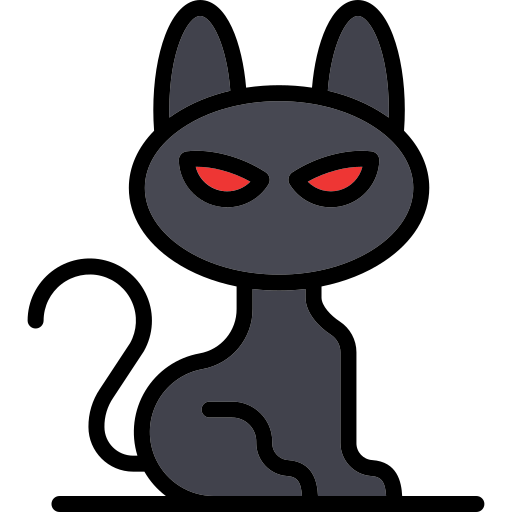 猫 Generic Outline Color icon