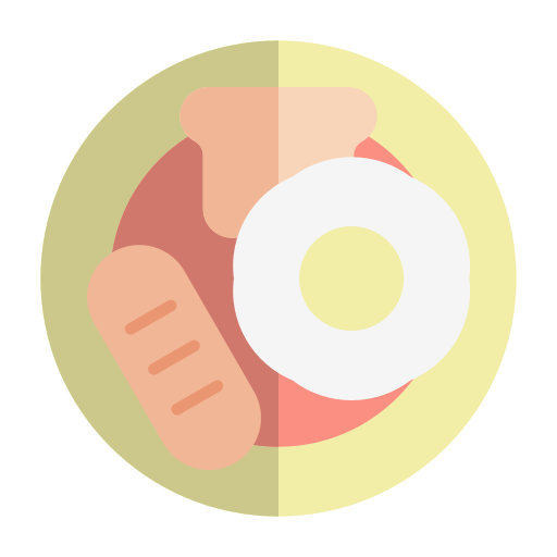 colazione Generic Flat icona