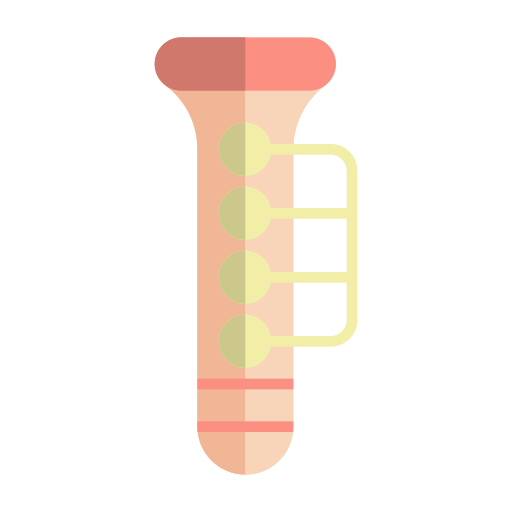 klarinet Generic Flat icoon