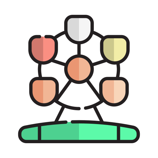 grande roue Generic Outline Color Icône
