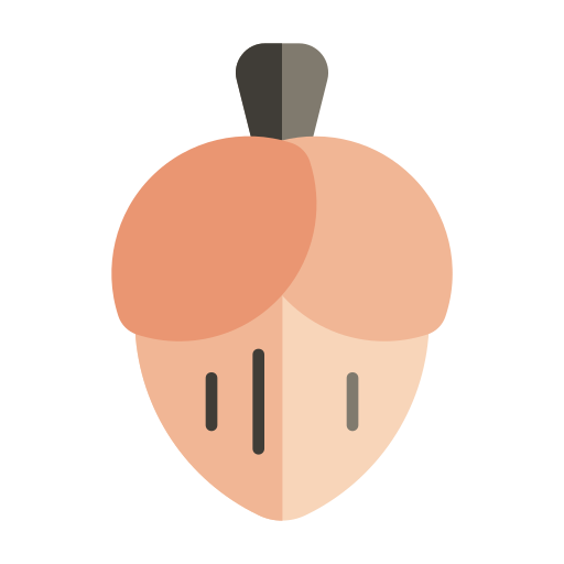 Hazelnut Generic Flat icon