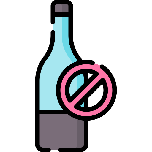 niente alcool Special Lineal color icona