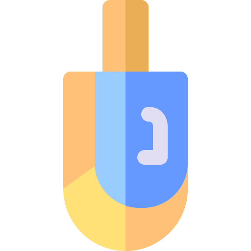 Dreidel Basic Rounded Flat icon