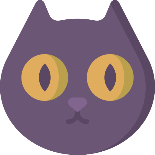 黒猫 Special Flat icon