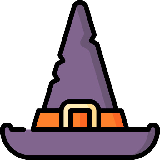 Шляпа ведьмы Special Lineal color иконка