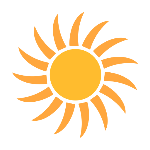 luz del sol Generic Flat icono