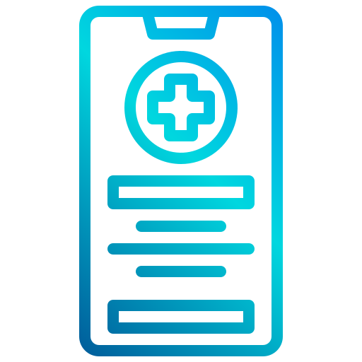 Медицинское приложение xnimrodx Lineal Gradient иконка