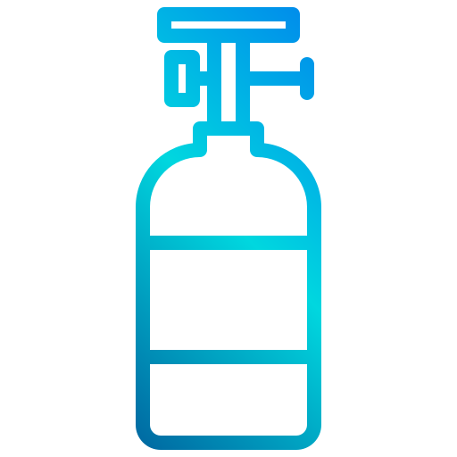 Oxygen tank xnimrodx Lineal Gradient icon