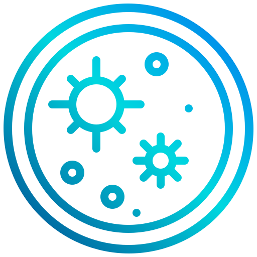 Petri dish xnimrodx Lineal Gradient icon