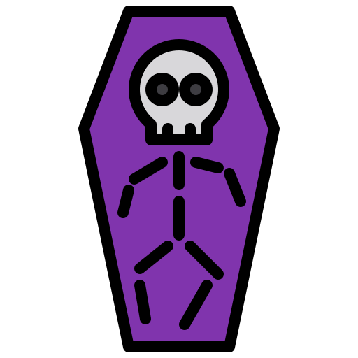 martwy xnimrodx Lineal Color ikona