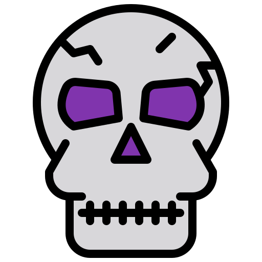 Skull xnimrodx Lineal Color icon