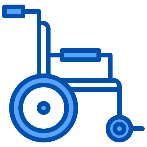 바퀴 달린 의자 xnimrodx Blue icon