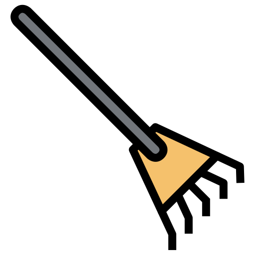 Rake Generic Outline Color icon