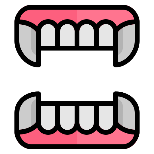 dentiera Generic Outline Color icona