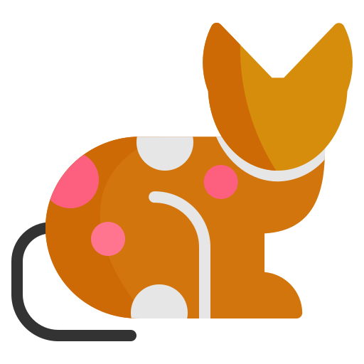 gatto Generic Flat icona
