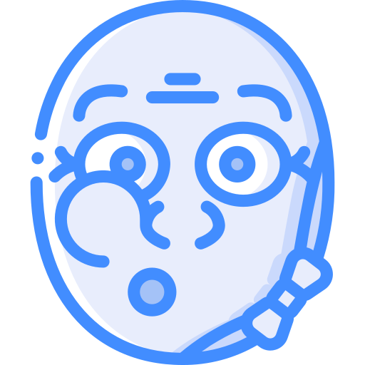 visage Basic Miscellany Blue Icône