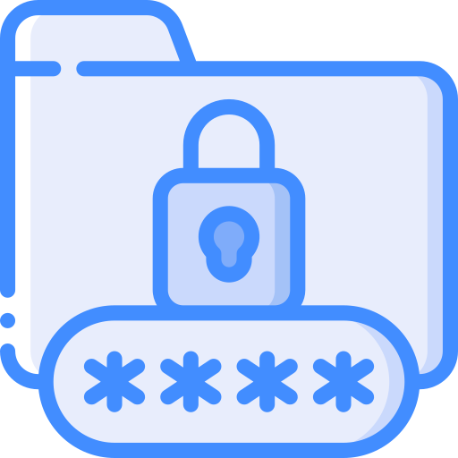 Encrypted Basic Miscellany Blue icon