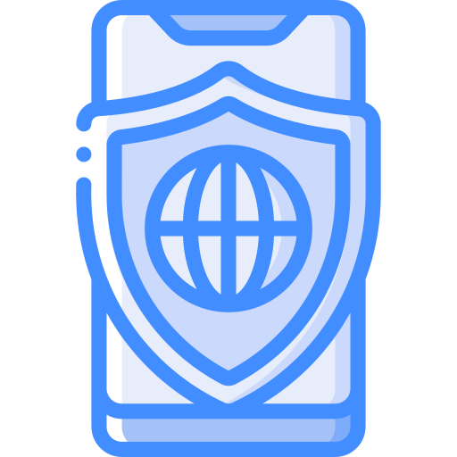 Smartphone Basic Miscellany Blue icon