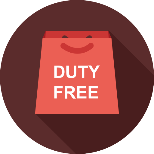duty free Generic Circular icona