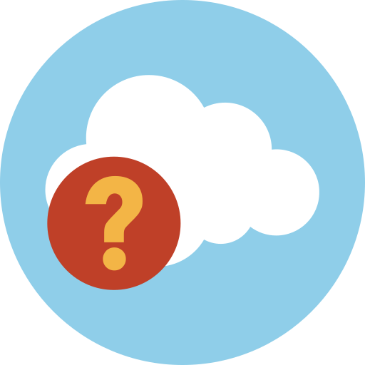 cloud computing Generic Circular icona