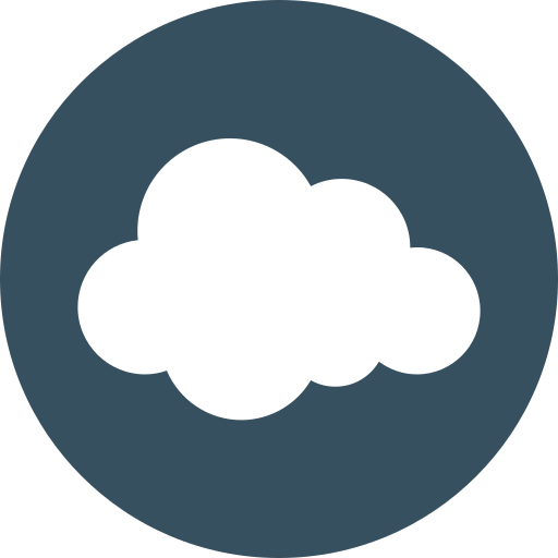 chmura obliczeniowa Generic Circular ikona