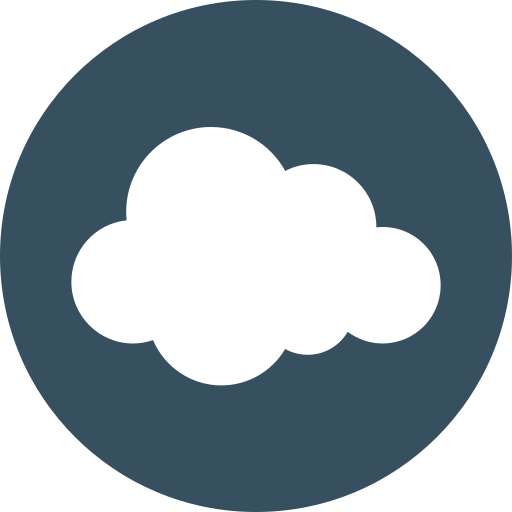 Cloud computing Generic Circular icon