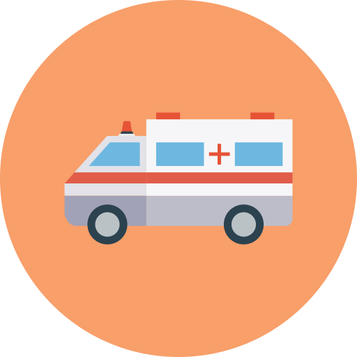 Ambulance Generic Circular icon