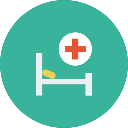 krankenhausbett Generic Circular icon