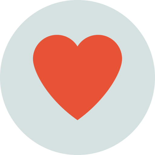 Heart Generic Circular icon