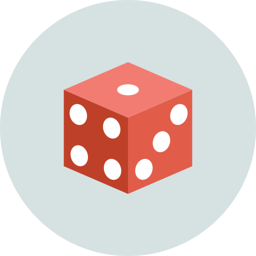 Dice Generic Circular icon