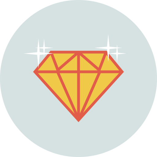 다이아몬드 Generic Circular icon