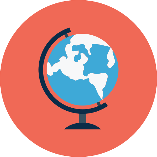 Earth globe Generic Circular icon