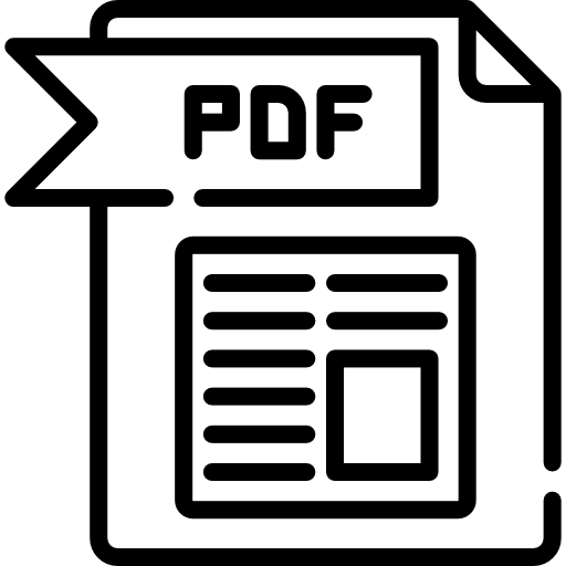 pdf Special Lineal icon