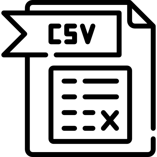 Csv Special Lineal icon