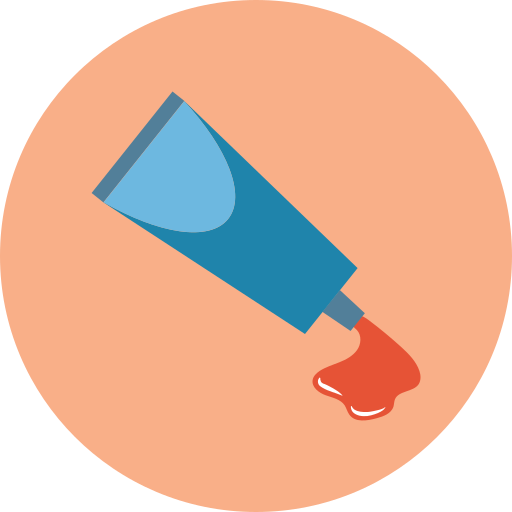 Paint tube Generic Circular icon