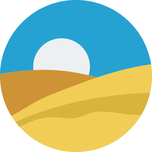 woestijn Generic Circular icoon