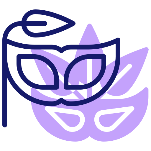 Mask Inipagistudio Lineal Color icon