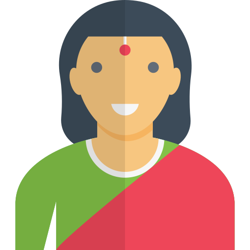 Indian Vector Stall Flat icon