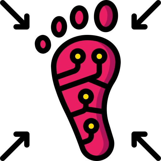 Footprint Basic Miscellany Lineal Color icon