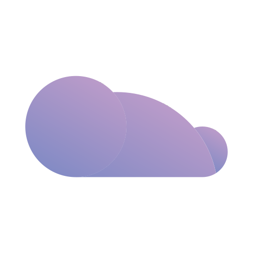 nuage Generic Flat Gradient Icône