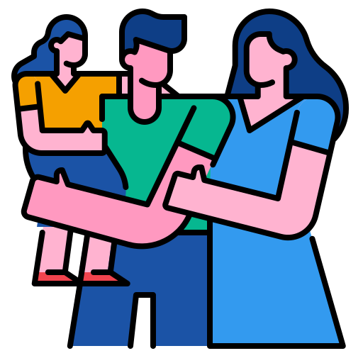 Familia Generic Outline Color icono