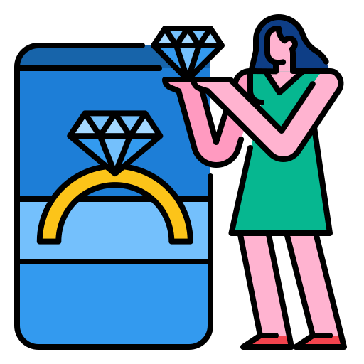 Jewelry Generic Outline Color icon