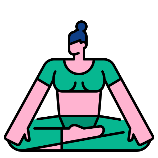Yoga Generic Outline Color icono