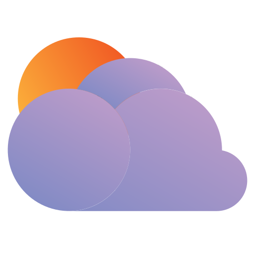 Cloudy day Generic Flat Gradient icon