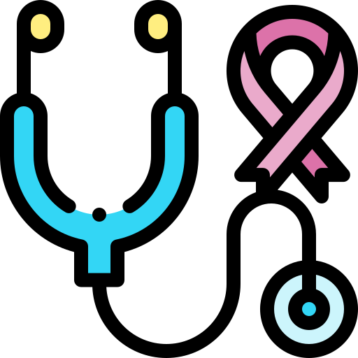 Stethoscope Detailed Rounded Lineal color icon