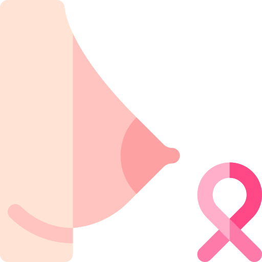 brustkrebs Basic Rounded Flat icon