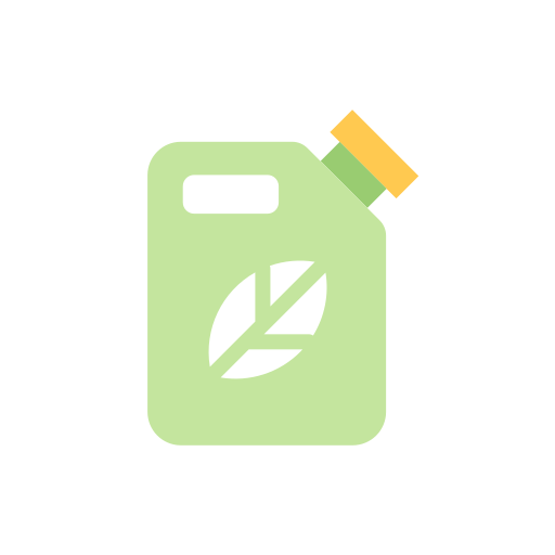 biocombustible Good Ware Flat icono