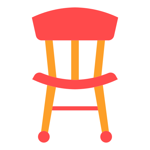 Chair Good Ware Flat icon